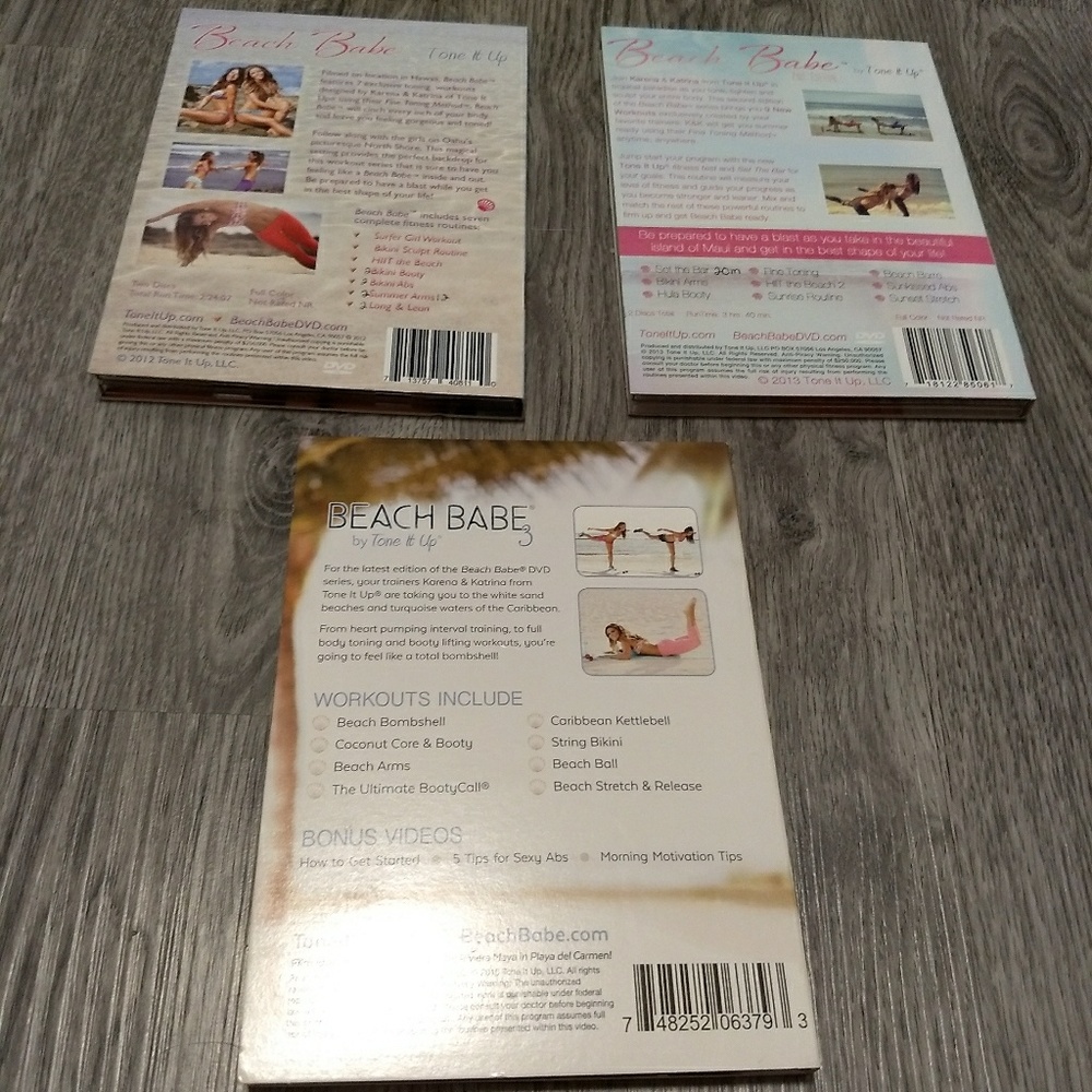 Beach Babe Workout DVDs - Picture 3 of 6